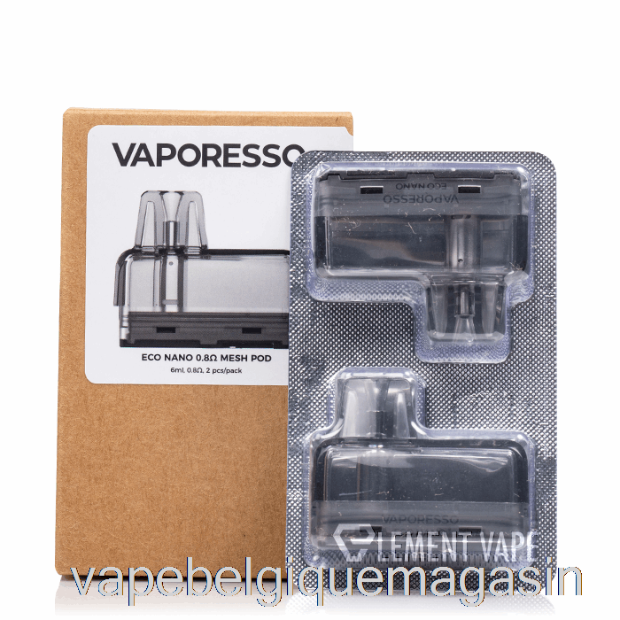 Dosettes De Remplacement Vaporesso Eco Nano Pour Jus De Vape, Dosettes De 0,8 Ohm